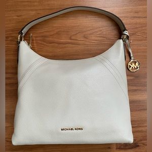 Michael Kors Aria Shoulder Bag - Light Sand